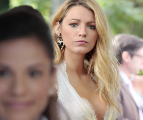Blake Lively (and her boobs) in the Gossip Girl season premiere, "Gone Maybe Gone." (The CW)