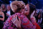 Adele and Rihanna at the Grammys